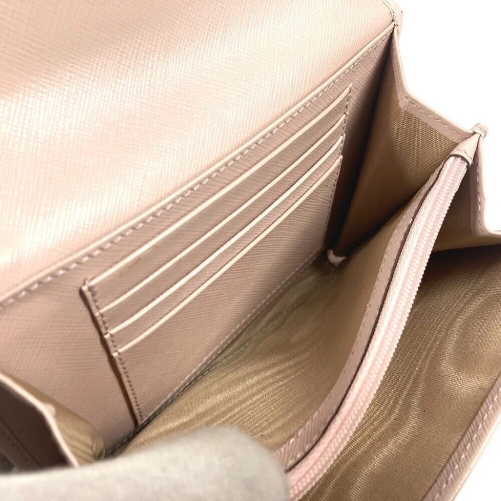 Salvatore Ferragamo With strap Vara Ribbon Pouch Flap Clutch bag Leather pink - Picture 12 of 16